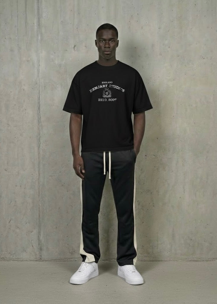 Benjart Studios T-Shirt in black, back view