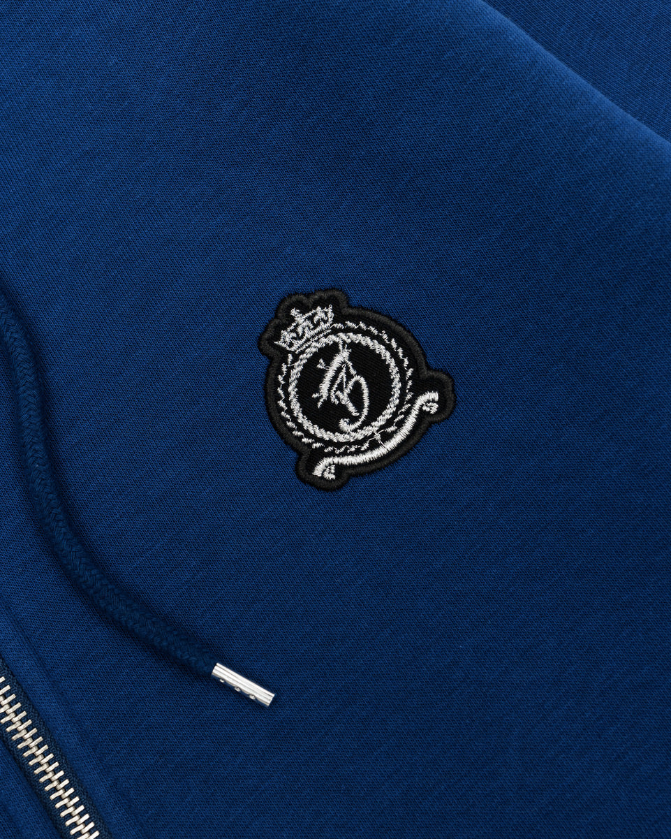 HRH Classic Zip Hood - Navy Blue
