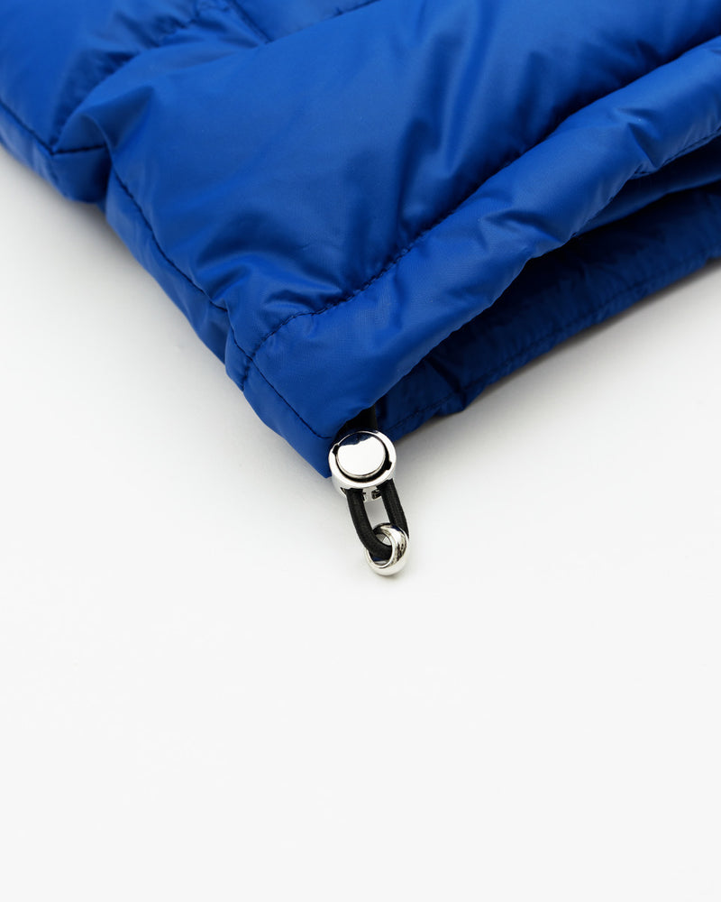 HRH Hooded Gilet - Blue/Chrome