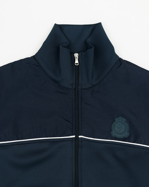 Tonal HRH Track Jacket - Navy