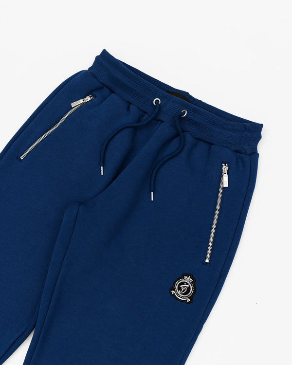 HRH Zip Joggers - Navy