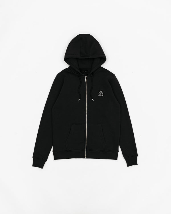 HRH Zip Hood - Black