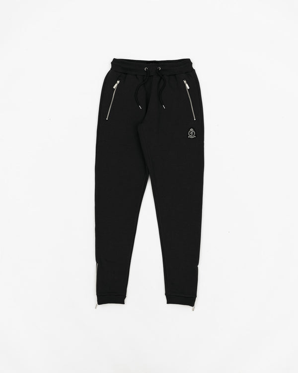 HRH Zip Joggers - Black