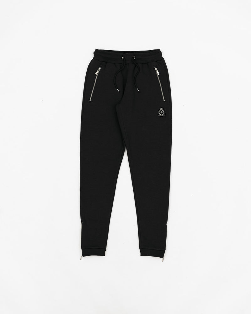 HRH Zip Joggers - Black