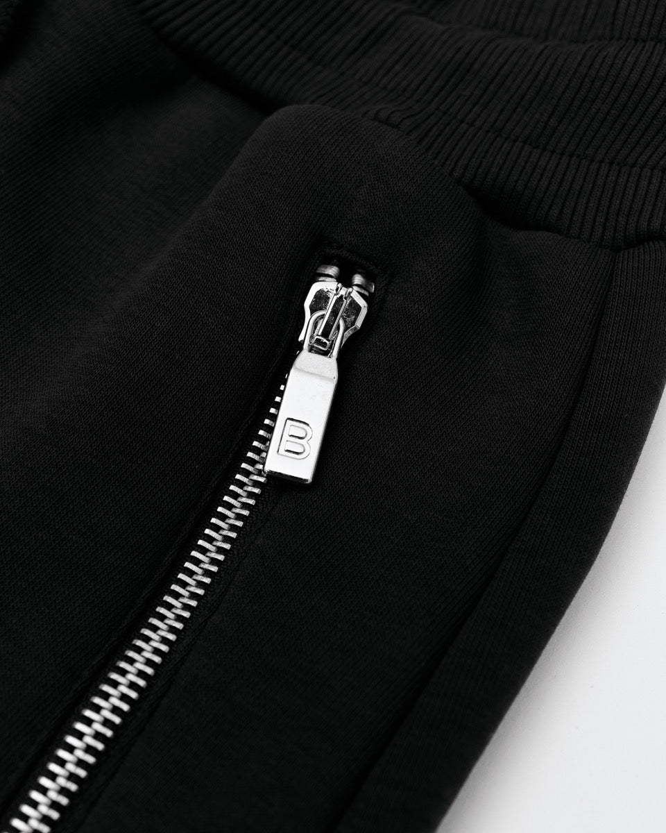 HRH Classic Zip Joggers - Black