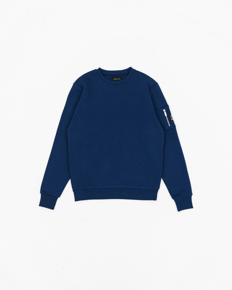 Chrome HRH Utility Sweatshirt - Navy Blue