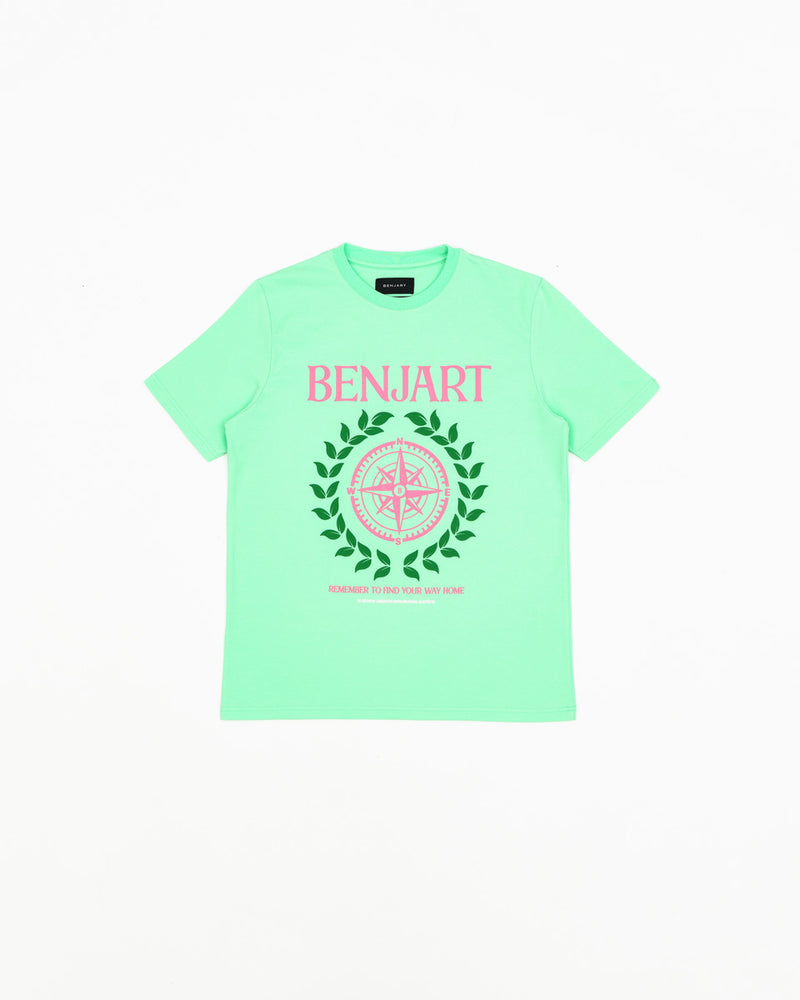 Compass T-Shirt - Mint Green