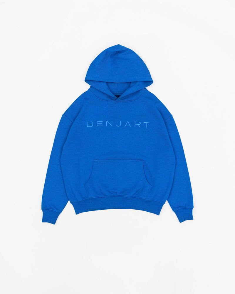 Cursive London Pullover - Cobalt Blue