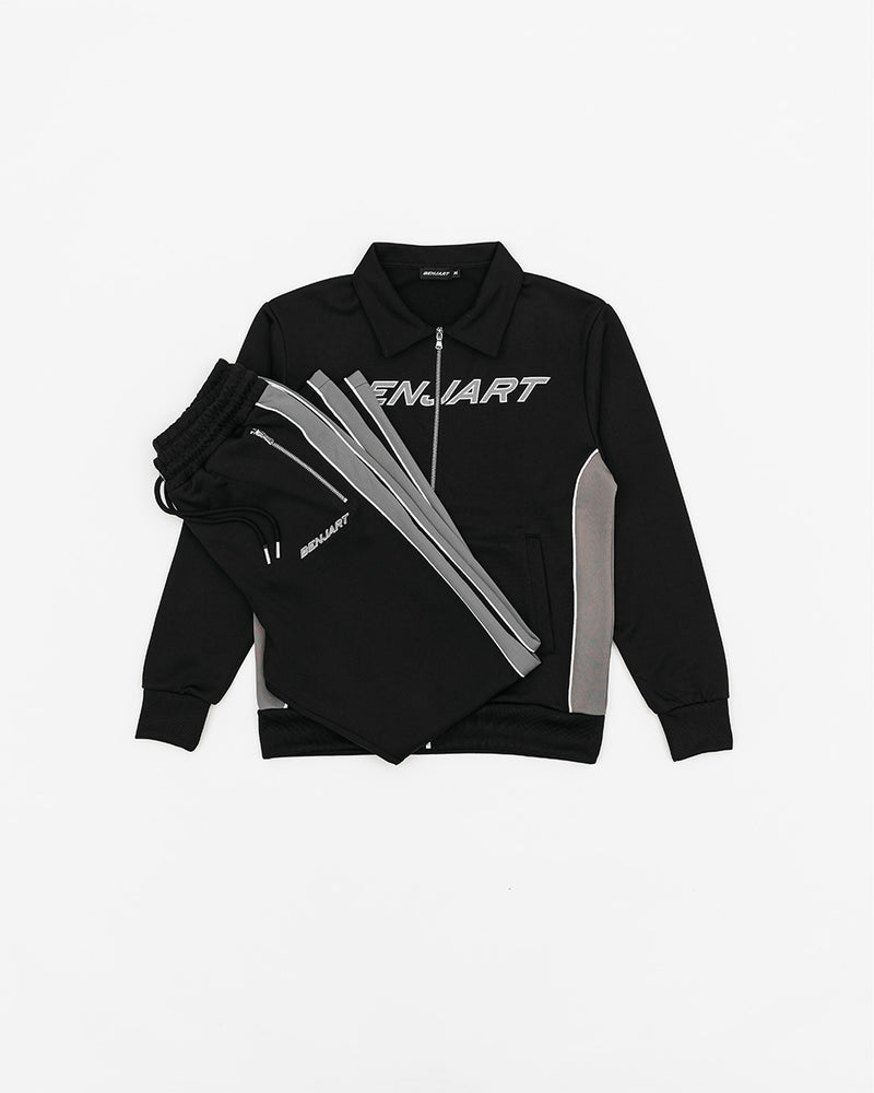 Lux Racer Track Jacket - Black