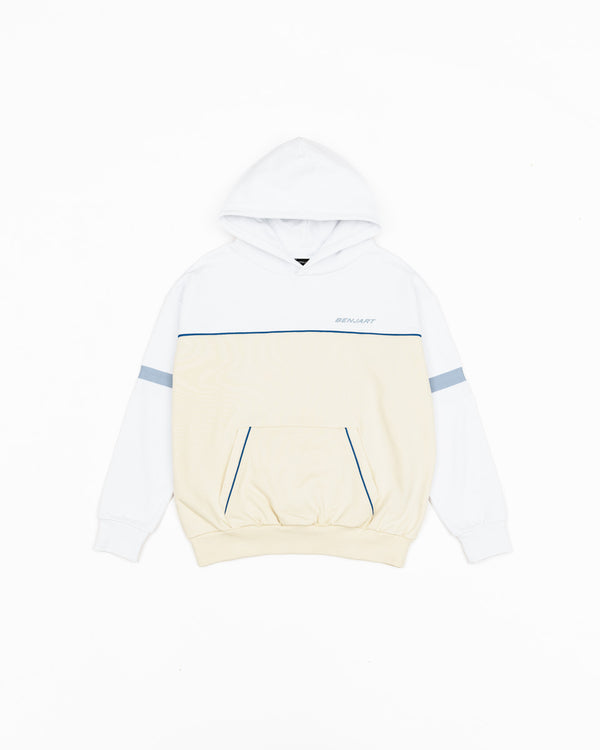 Supersport Hoodie - Cream/White