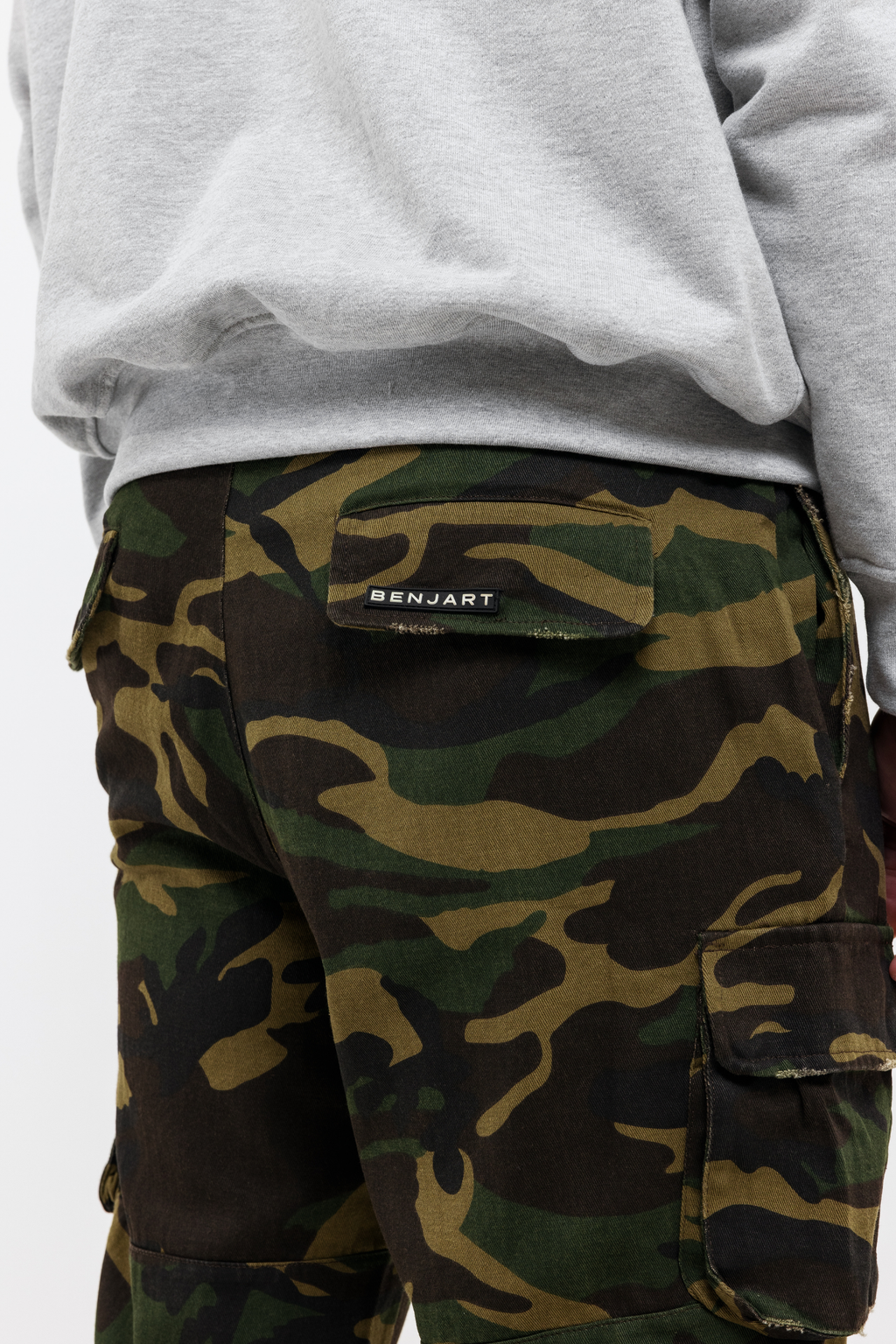 Camo Combats Pants - GREEN