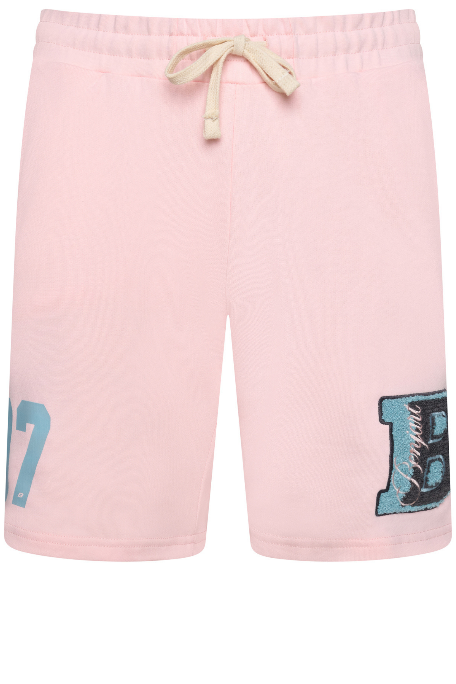 Cursive Shorts - Pastel Pink