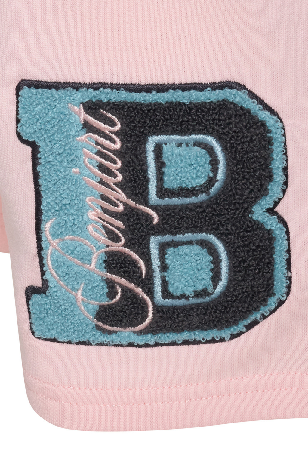 Cursive Shorts - Pastel Pink