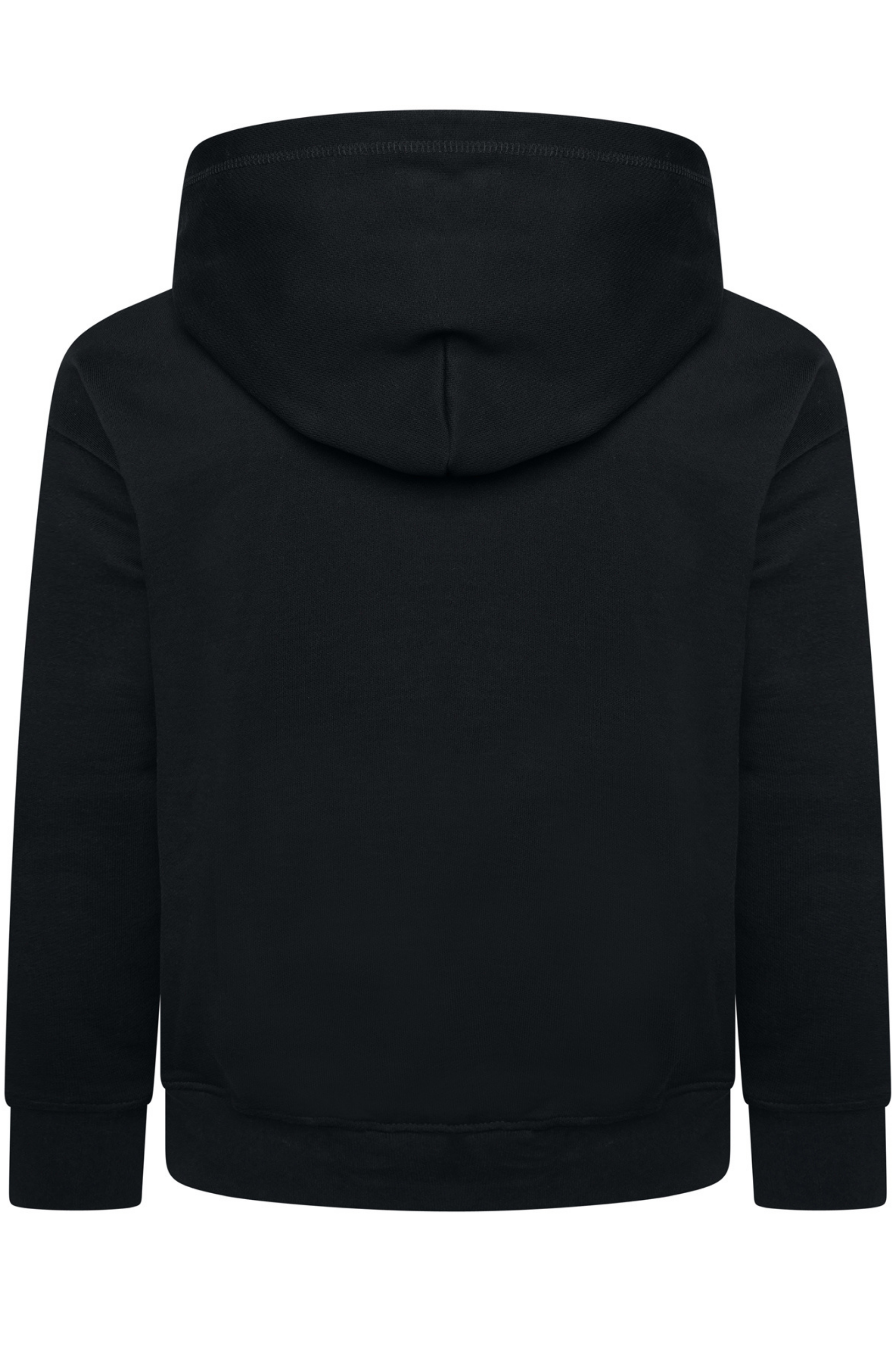 Chenille Badge Pullover - Black