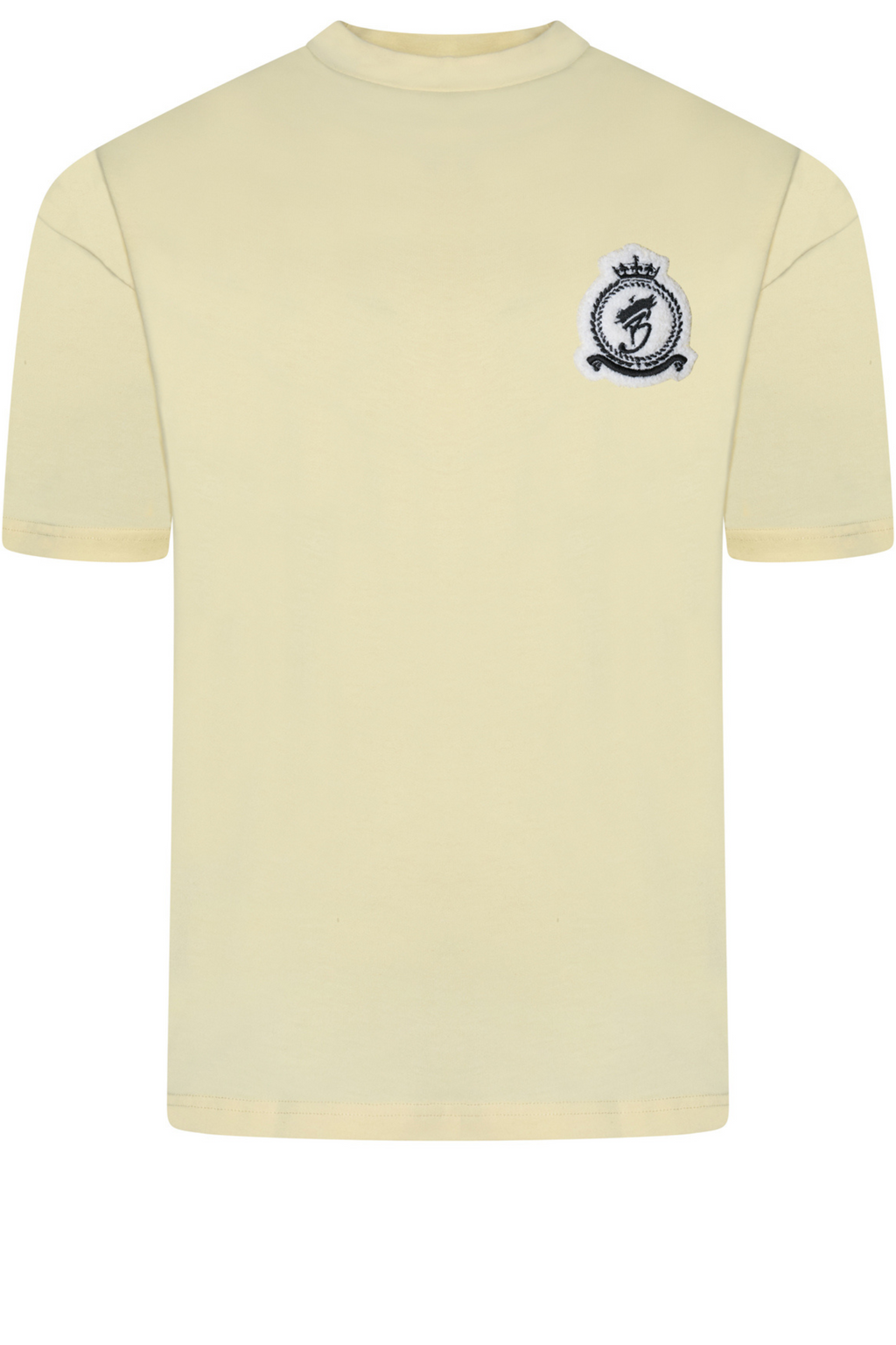 Chenille HRH T-Shirt - Lemon Yellow
