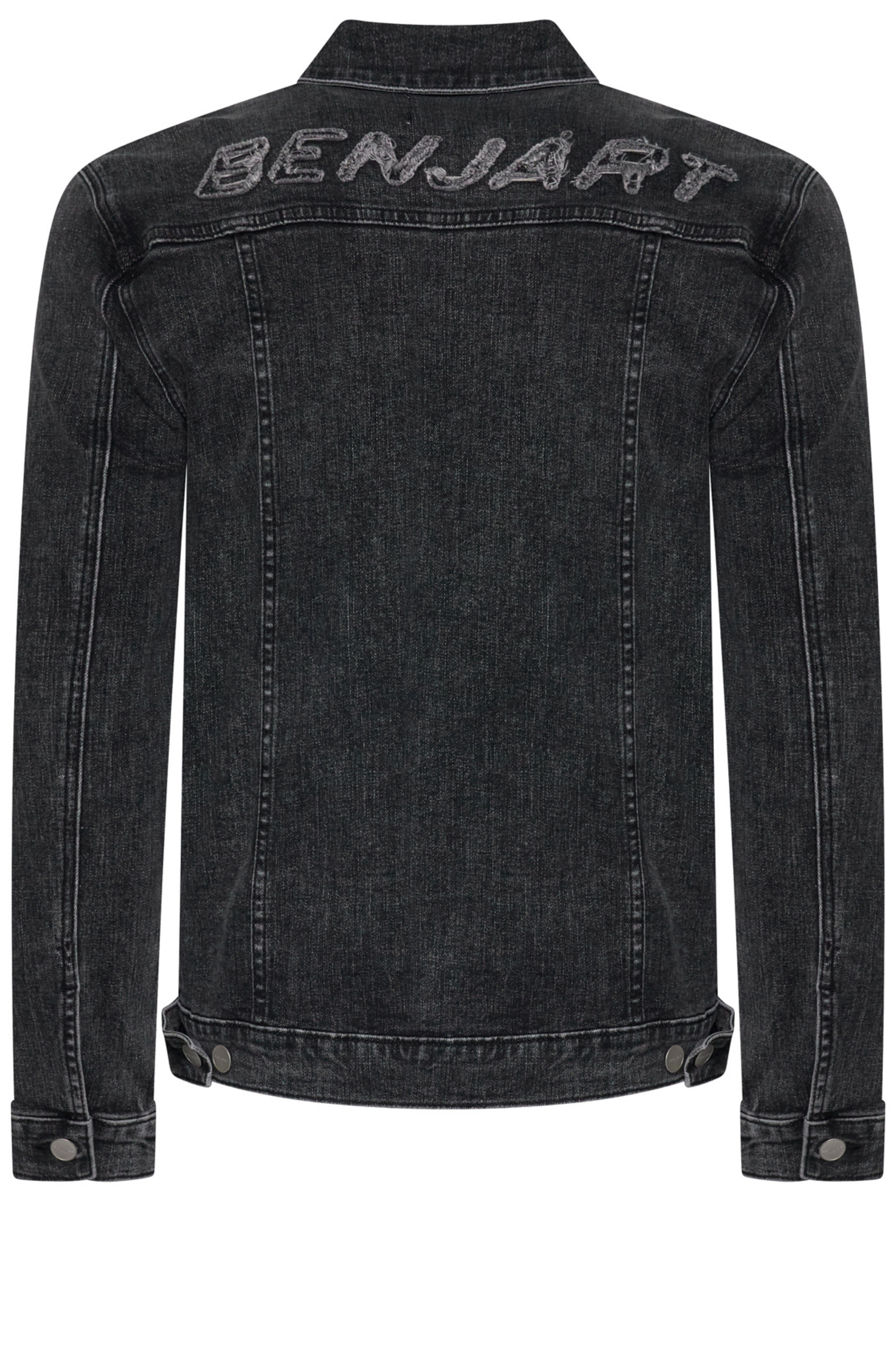 Benjart Black Stone washed Denim Jacket