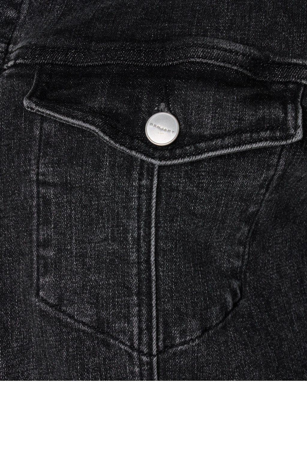 Benjart Black Stone washed Denim Jacket