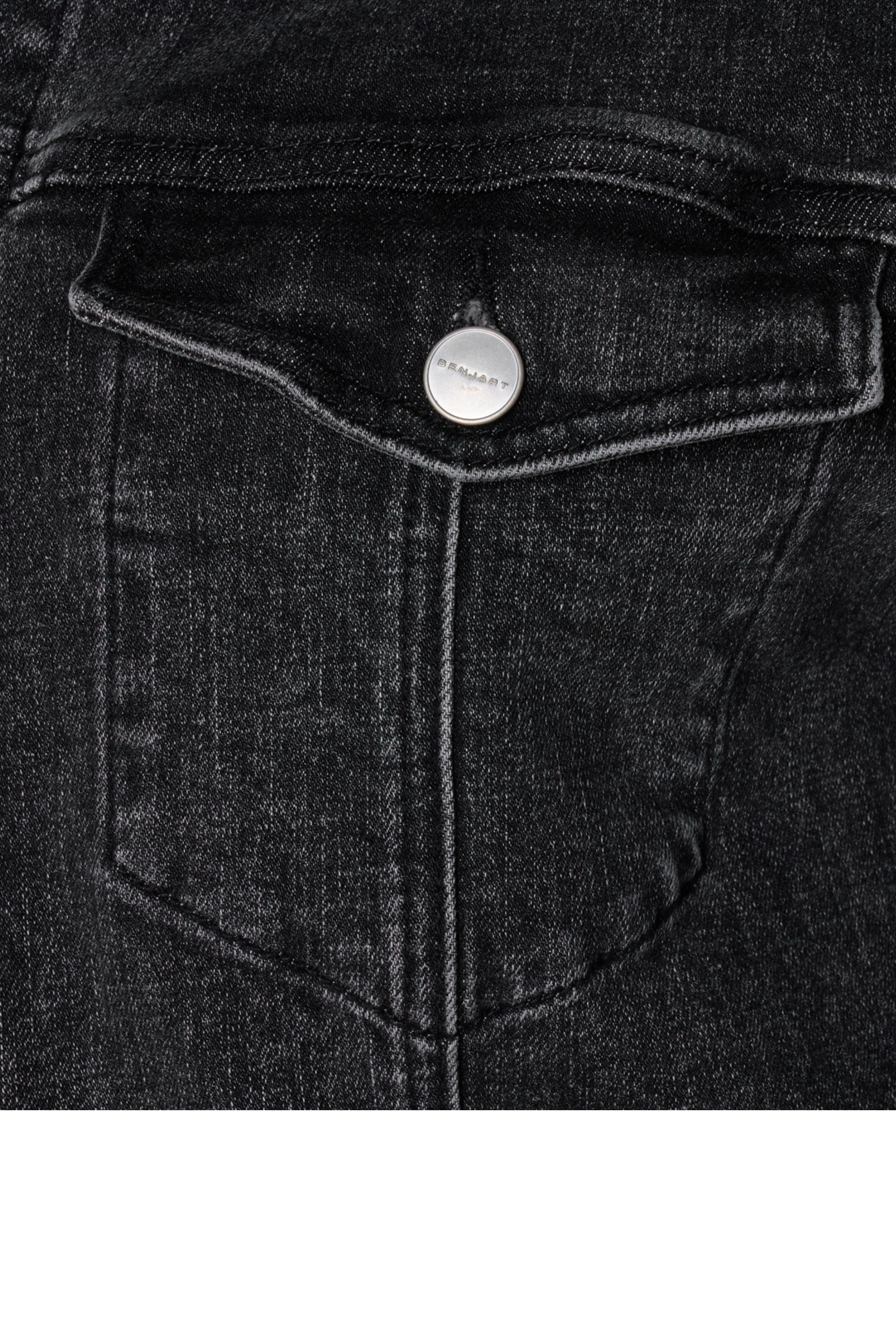 Benjart Black Stone washed Denim Jacket
