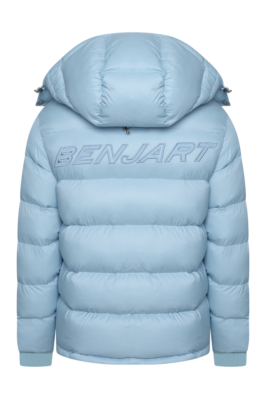 HRH Puffer Chrome Zip - Ice Blue