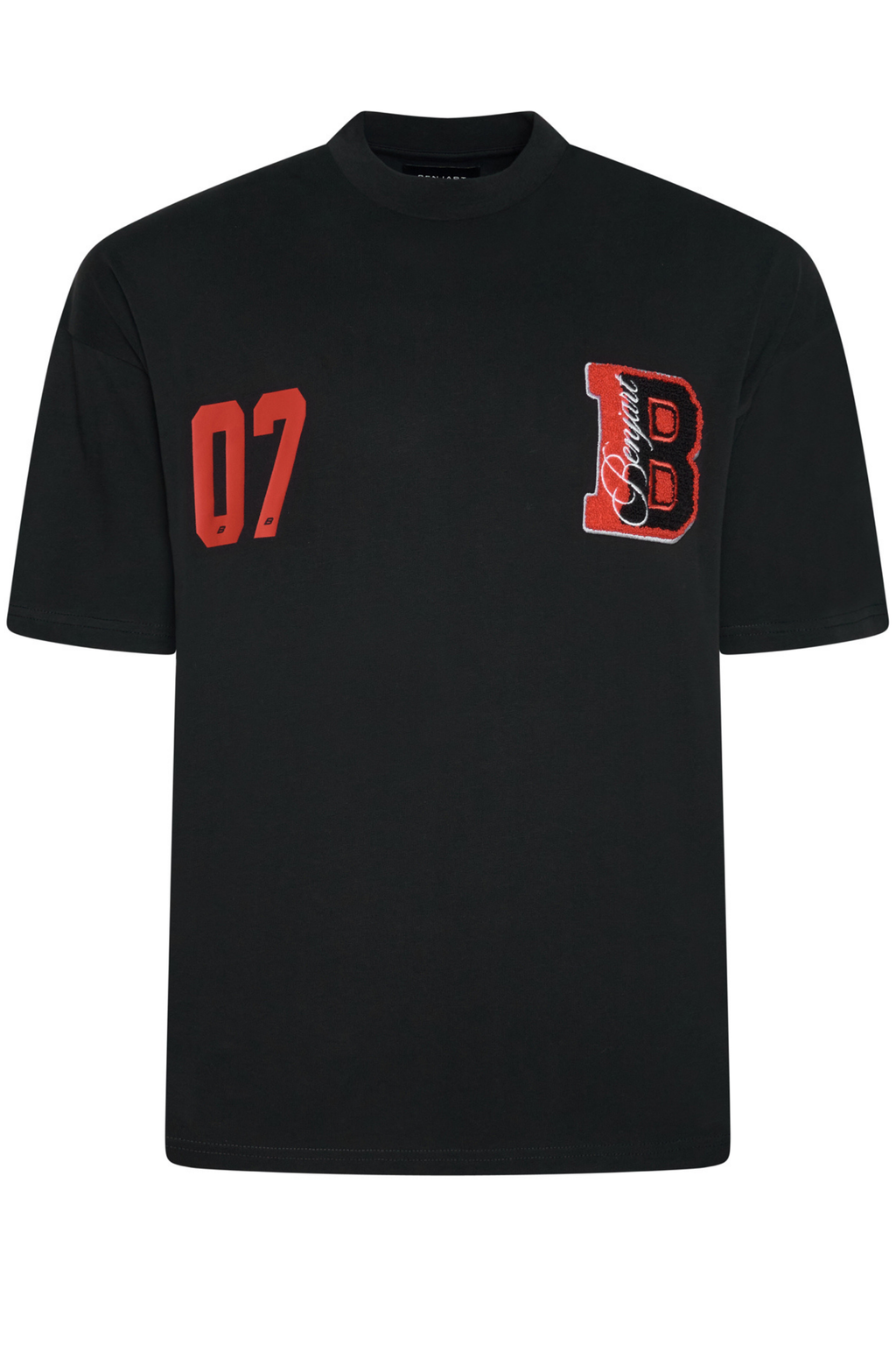 Cursive T-Shirt - Black/Red