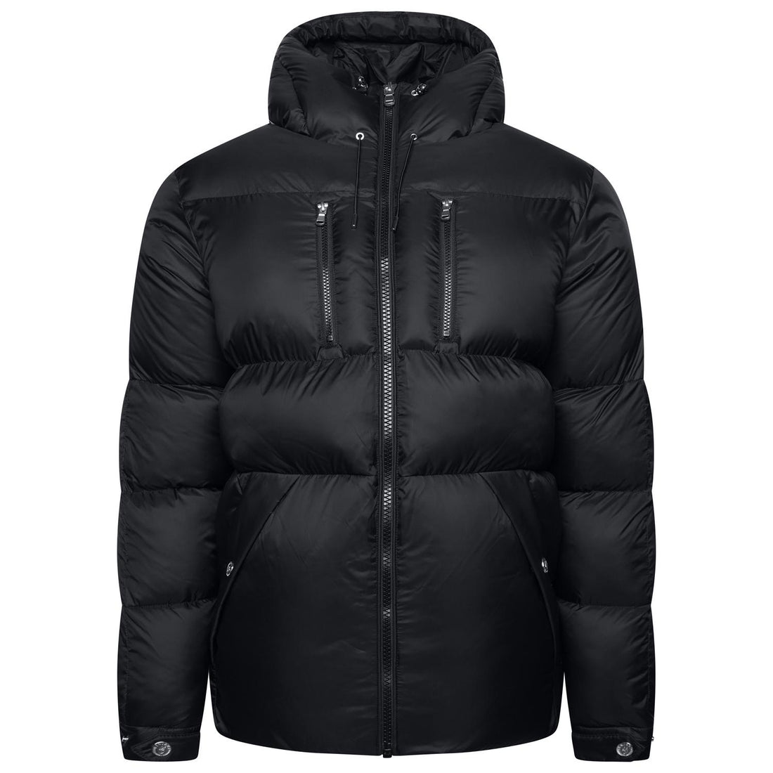 Benjart Dual Phantom Puffer in triple black, side view