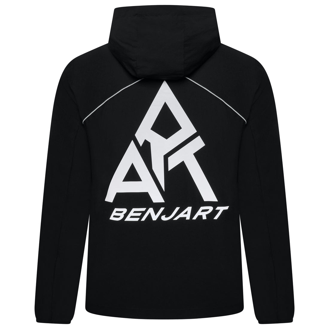 Benjart ART Sport Runner Hood in black, detail view