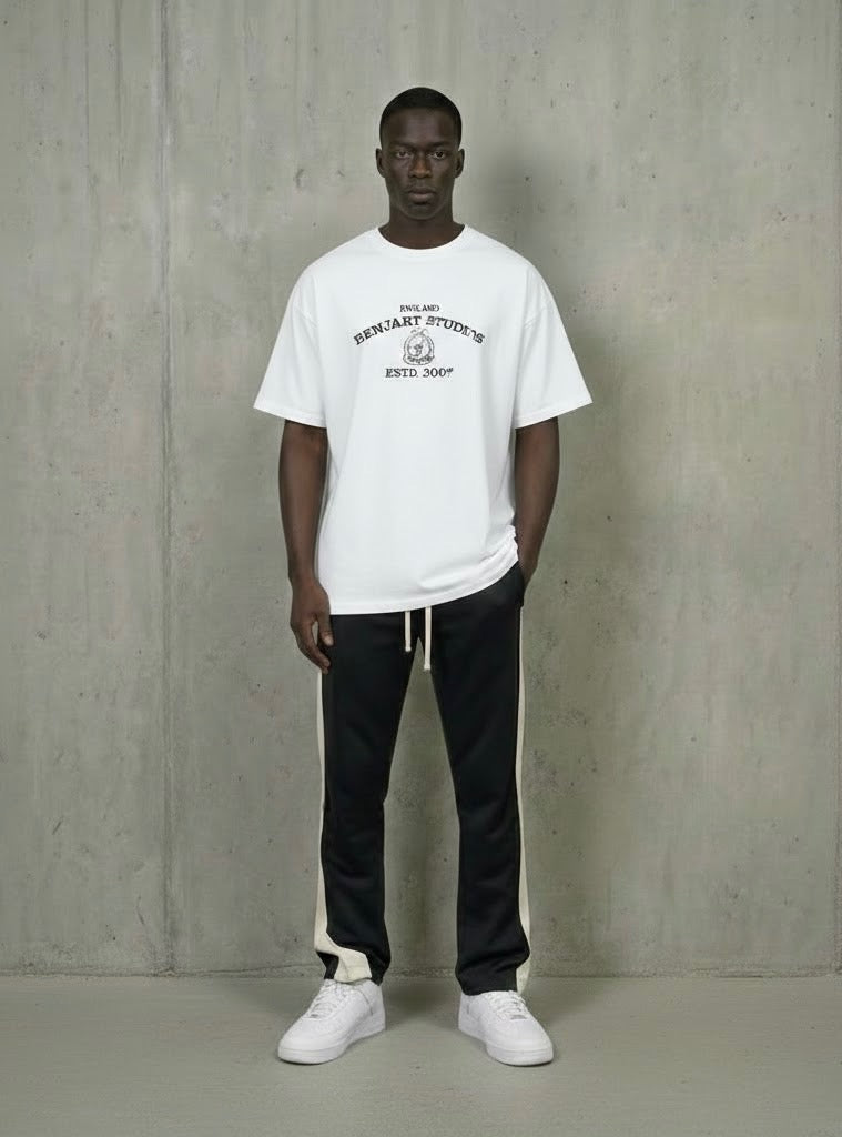 Benjart Studios T-Shirt in white, back view