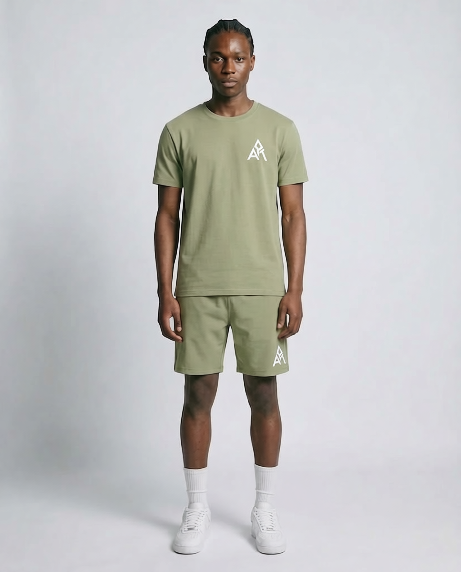 Benjart A.R.T Sport Runner T-Shirt - Olive Green