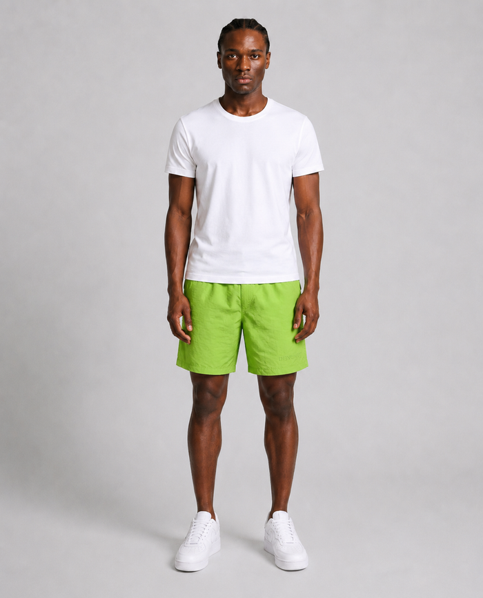 Benjart Blanks Swim Shorts - Citrus Green