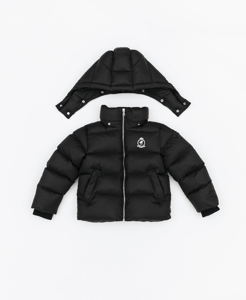 Kids HRH Puffer - Black