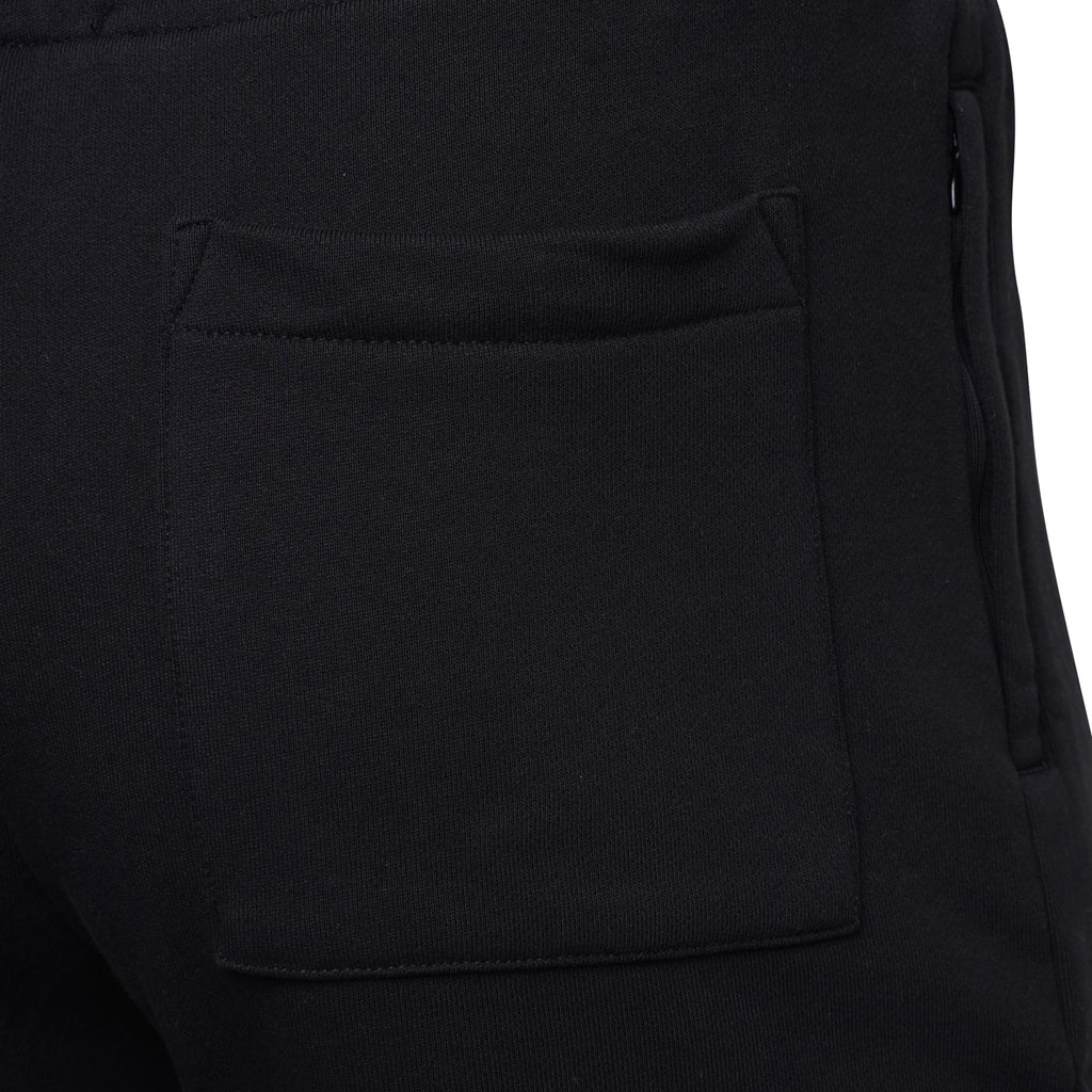 Emblem Patch Shorts - Black