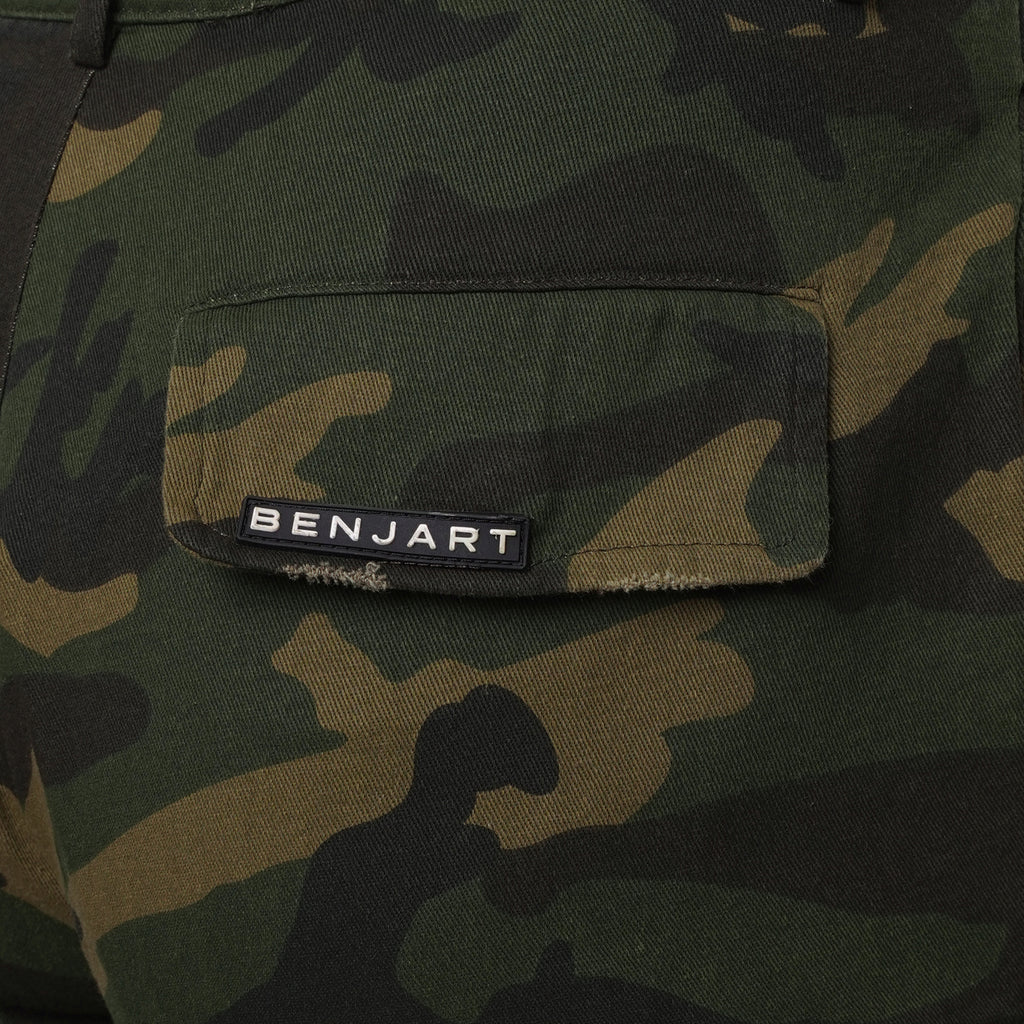 Camo Combats Pants - GREEN