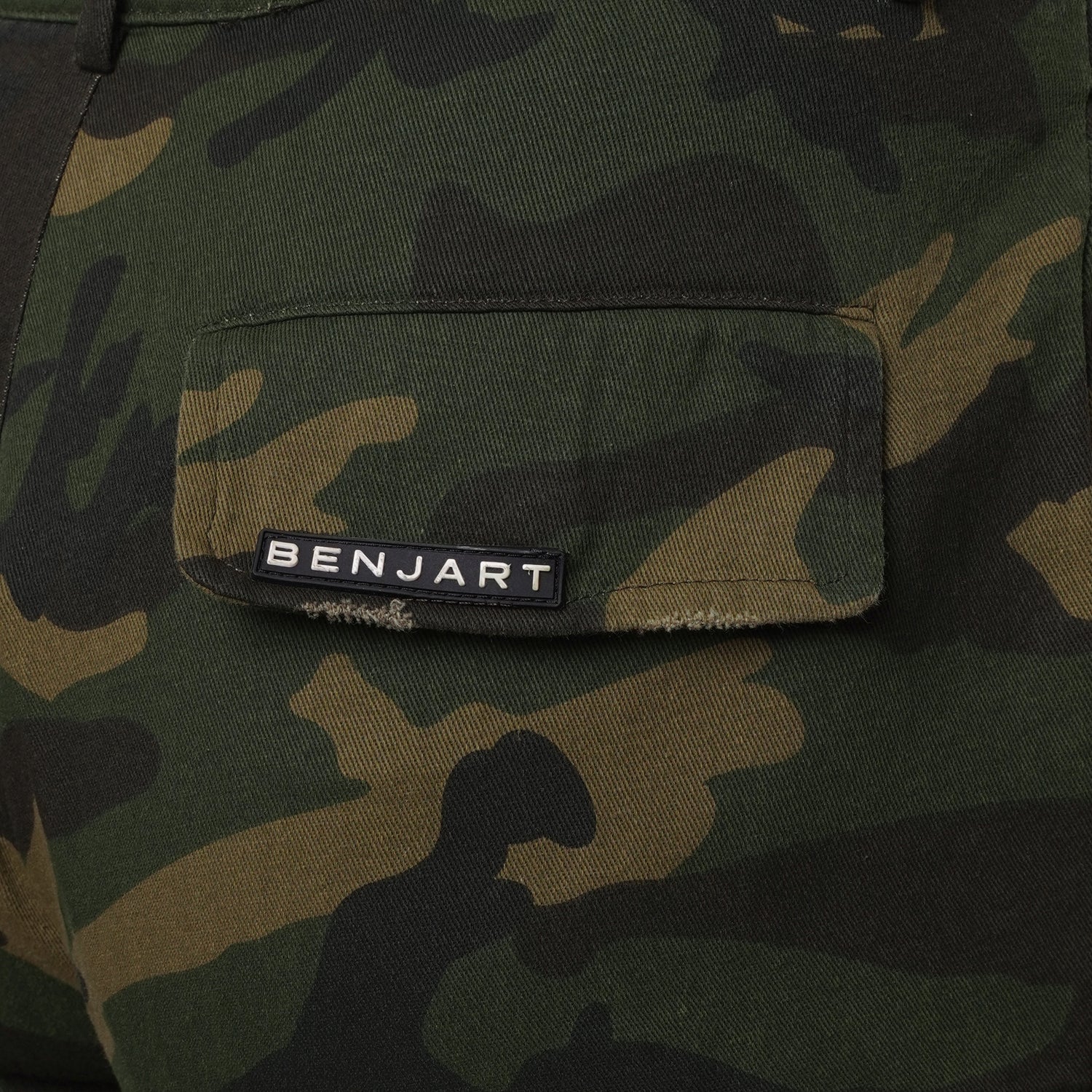 Camo Combats Pants - GREEN