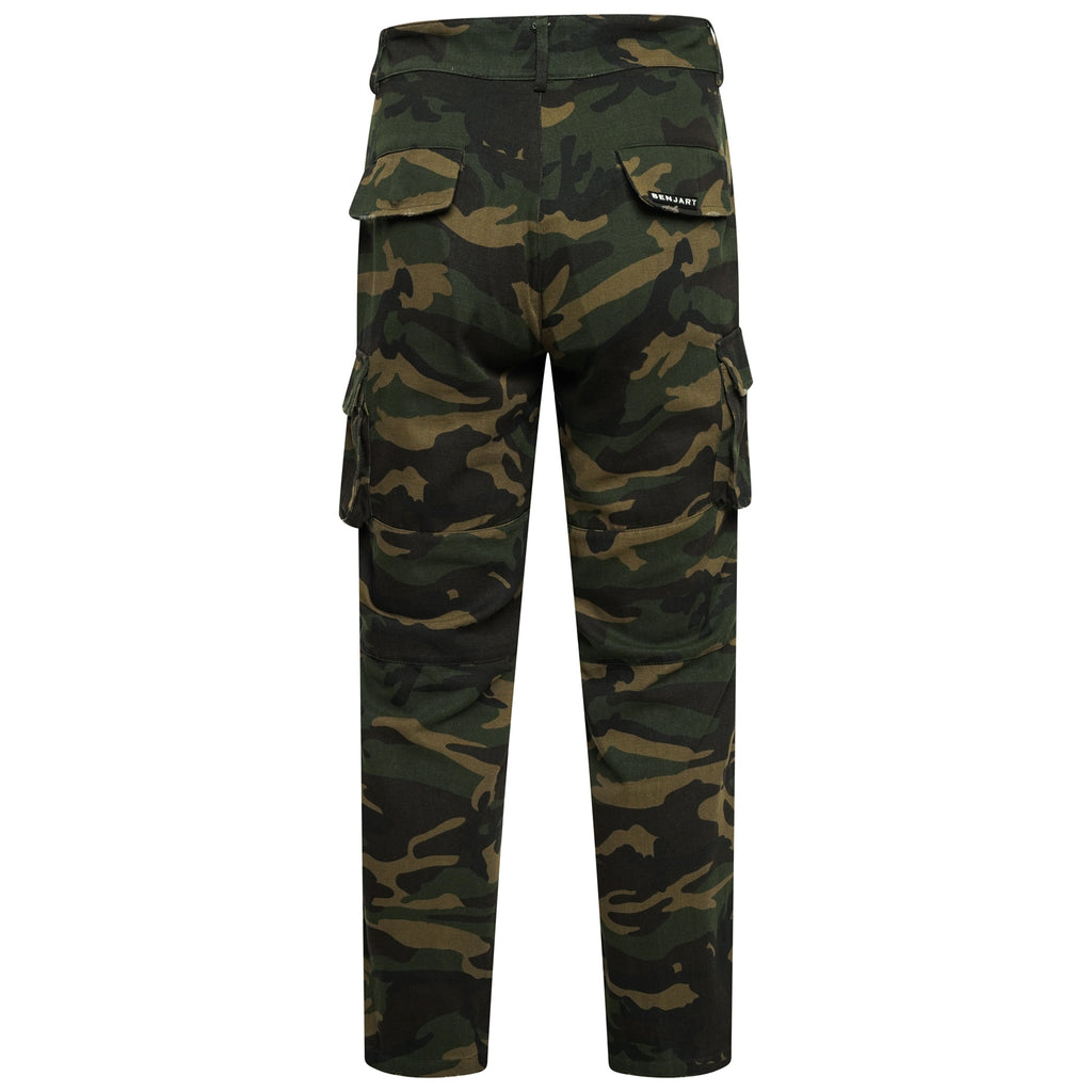 Camo Combats Pants - GREEN