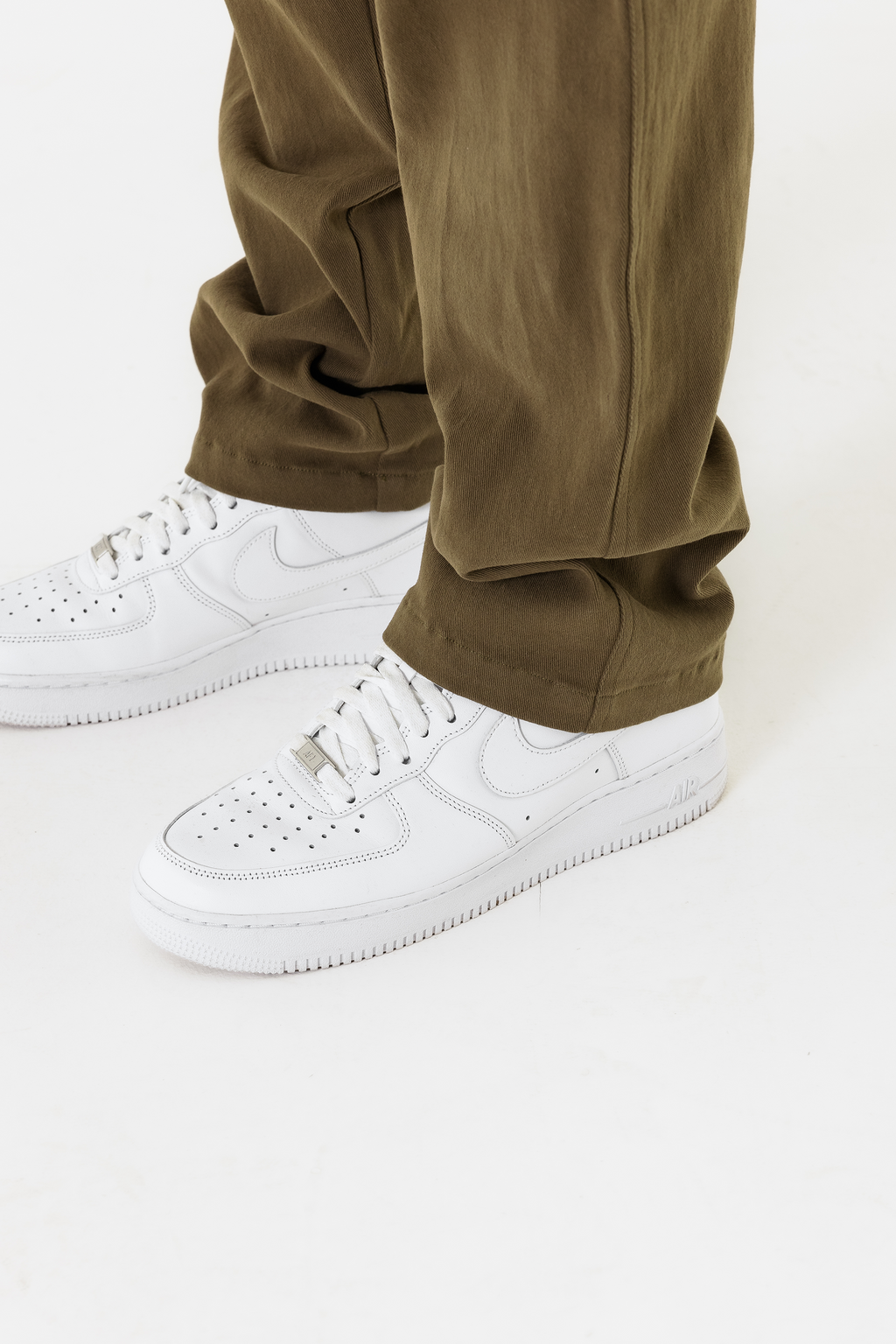 Benjart Denim Multi Pocket Cargos - Khaki