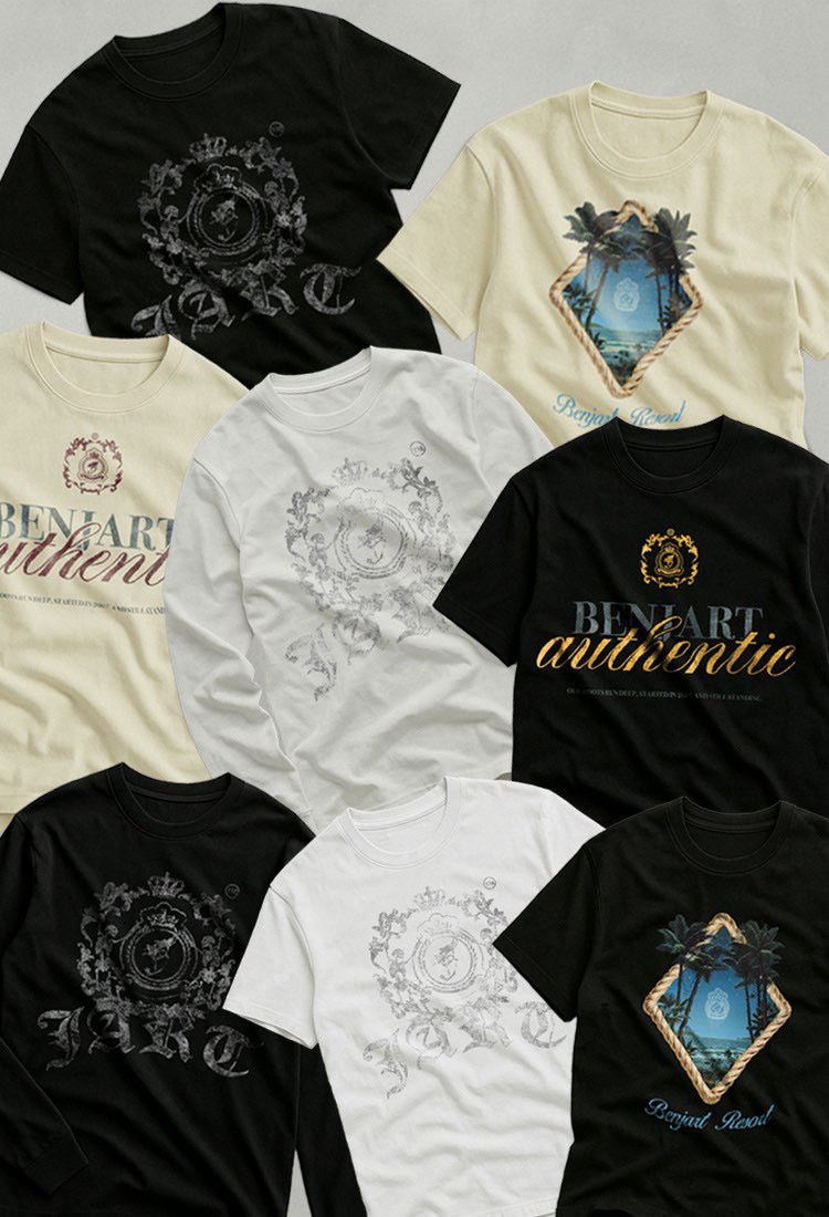 JART Regal Crest Long Sleeve Tee - White