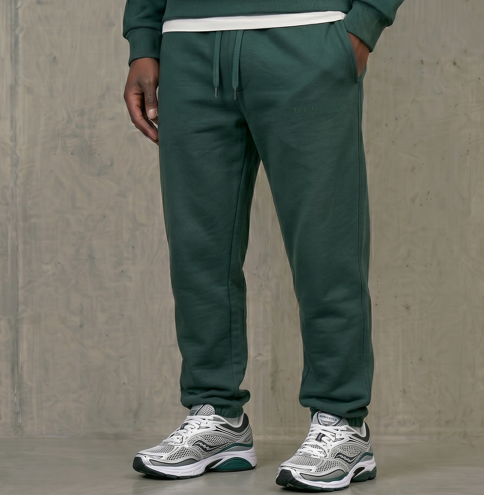 Benjart Blanks - Jogger pine Green (PRE-ORDER)