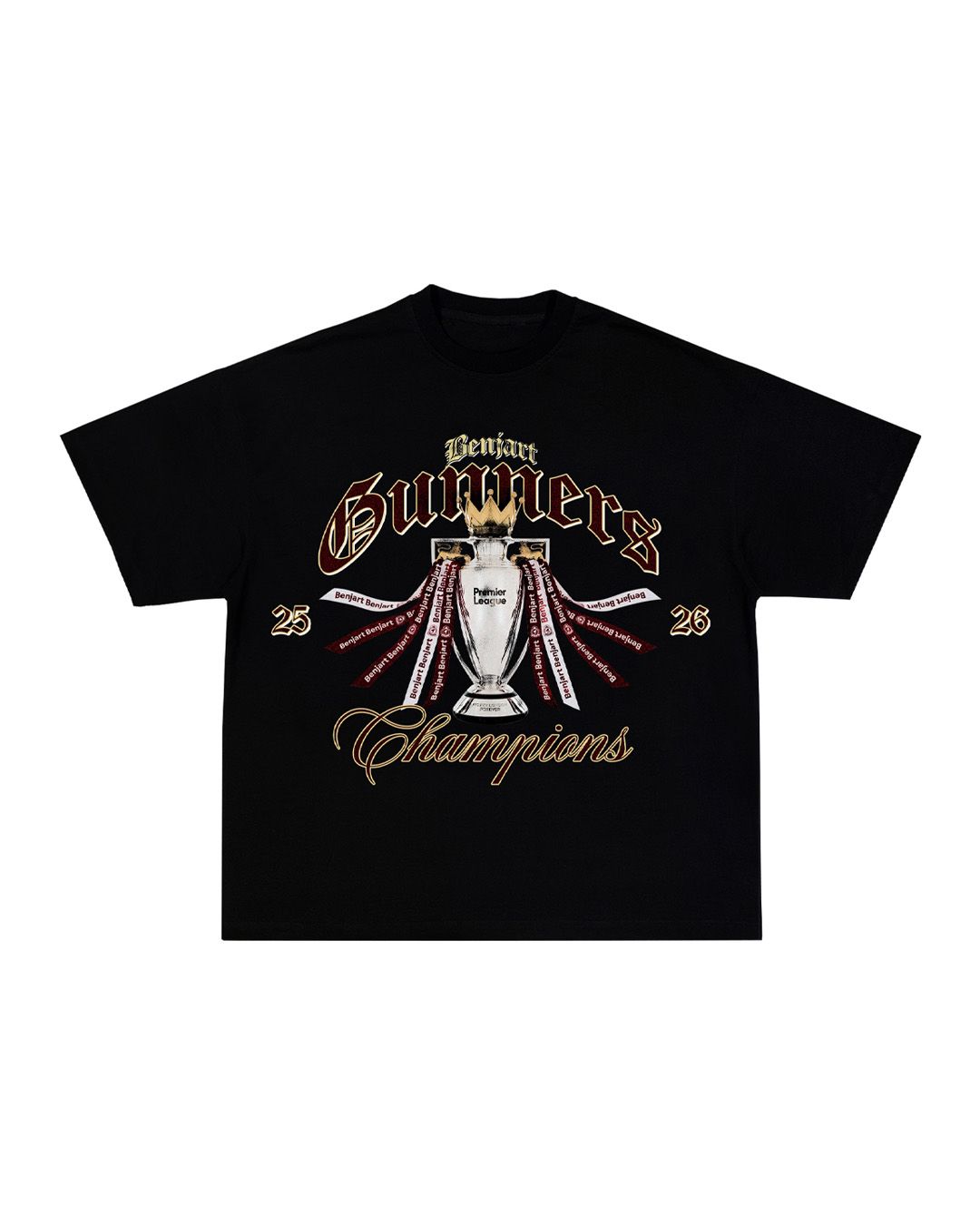 Benjart Champions Tee - Black (Pre Order)