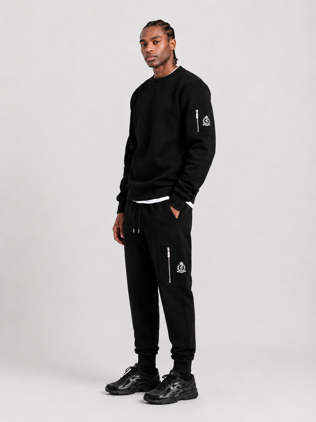 Chrome HRH Utility Sweatshirt - Black