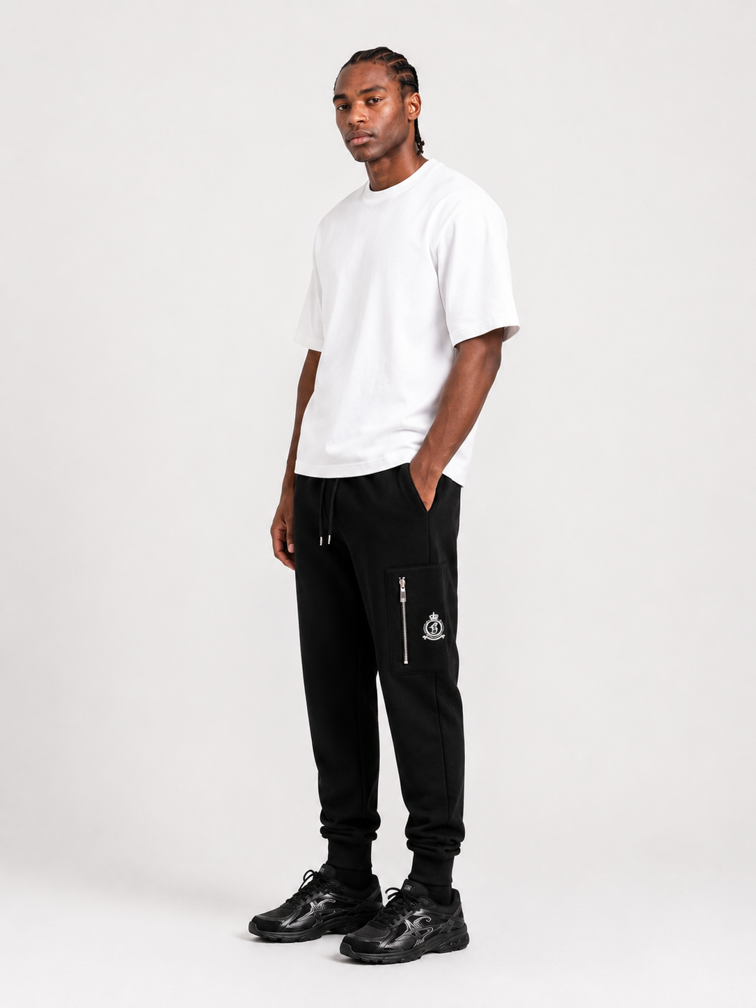 Chrome HRH Utility Joggers - Black