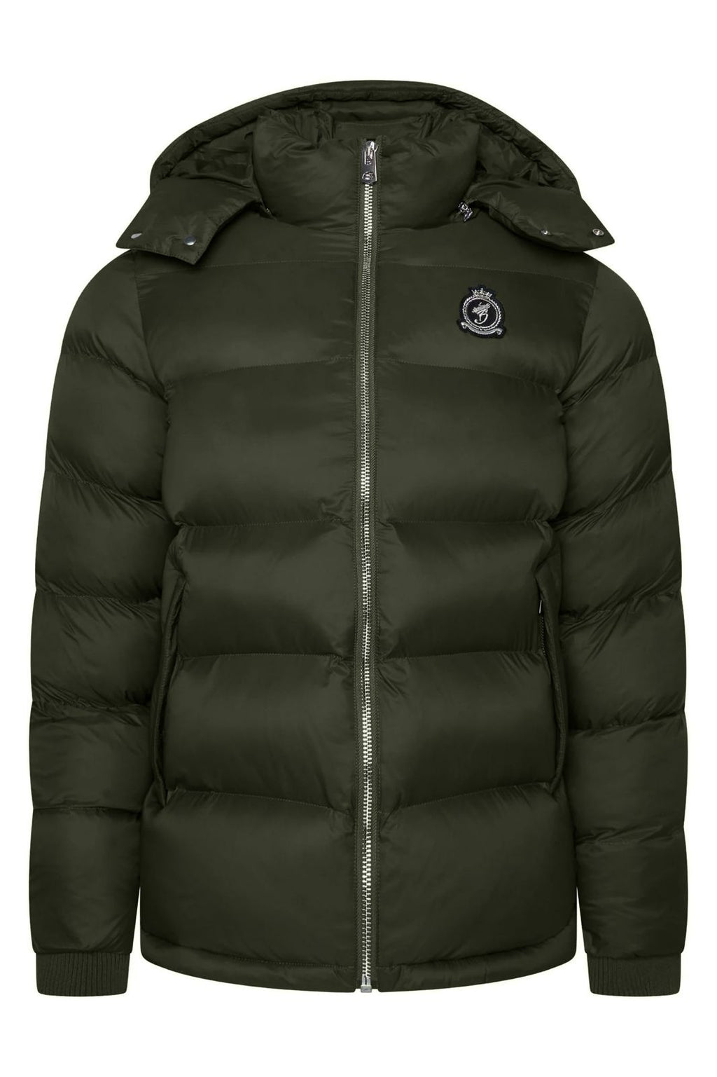 HRH Puffer Chrome Zip - Khaki