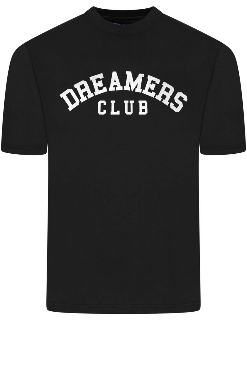 Dreamers Club T-Shirt - Black (Big Logo)