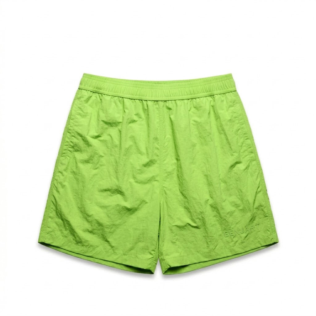 Benjart Blanks Swim Shorts - Citrus Green