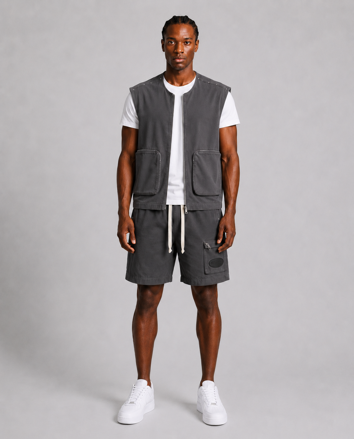 Benjart Terrain Utility Vest - Grey