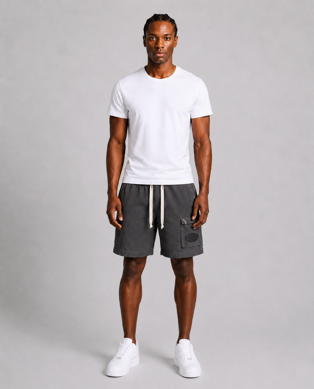 Benjart Terrain Utility Shorts - Grey