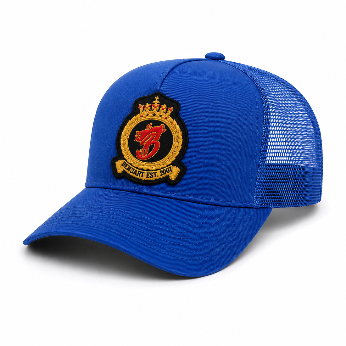 HRH Mesh Snapback Cap - Royal Blue