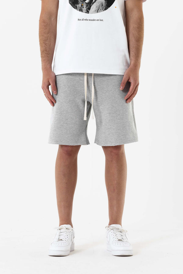 Distressed HRH Shorts - Grey