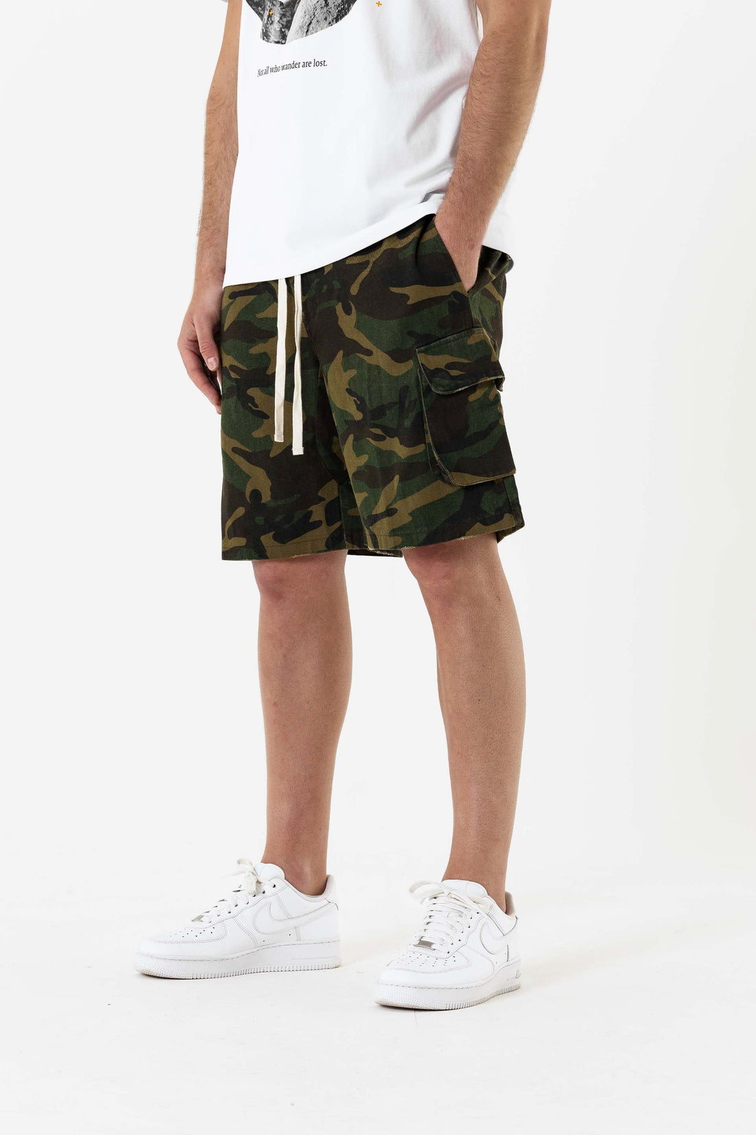 Benjart Camo Shorts