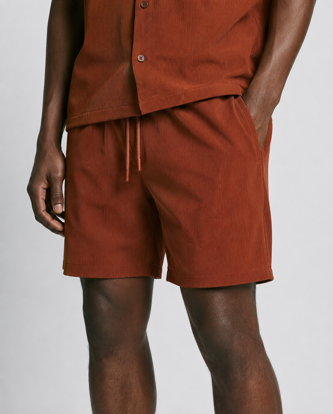 Benjart Resort Shorts - Burnt Orange