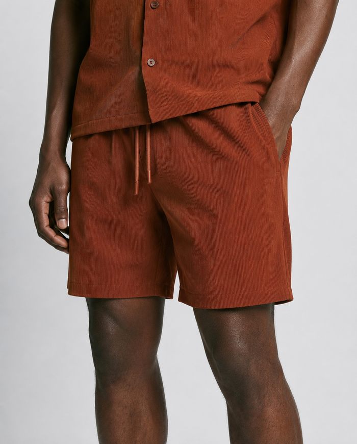 Benjart Resort Shorts - Burnt Orange